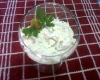 Pasta de Ricota com cebola e azeitona