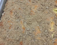 Cuca de goiabada e banana