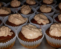 Cupcake salgado de beterraba