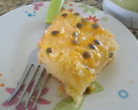 Bolo de maracujá