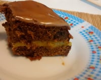 Bolo de chocolate com laranja