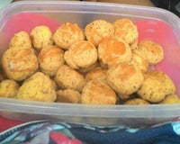 Salgadinho de queijo da Carminha