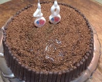 Bolo de Kit Kat à minha moda