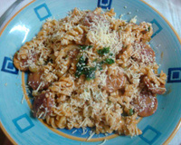 Macarrão de panela de pressão bem simples