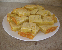 Bolo de mandioca simples