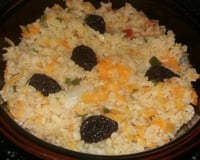 Arroz integral colorido
