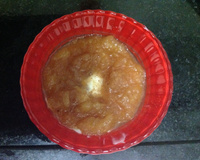 Calda de maçã deliciosa