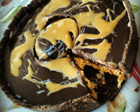 Torta crocante de chocolate