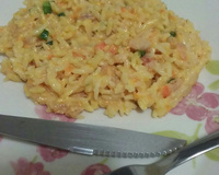 Arroz com camarão
