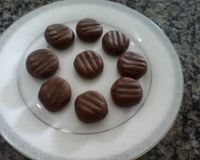 Biscoito fácil de chocolate