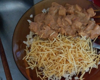 Strogonoff de frango fácil