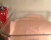 Mousse  de morango