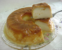 Pudim de pão com laranja do Pompom