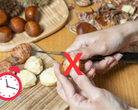 Como descascar castanhas em apenas três minutos: o truque que quase parece mágica sem usar o forno