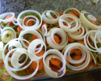 Filé de merluza de forno