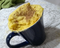 Bolo de milho de caneca