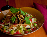 Salada Tex-Mex com Frango