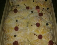 Pão 2 em 1 (rosca doce e pão)