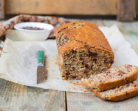 Pão recheado com chocolate