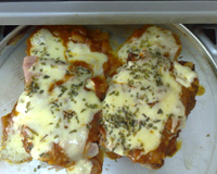 Filé à parmegiana delícia