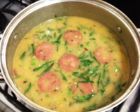 Caldo verde super gostoso