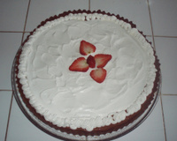 Torta mousse de chocolate americana