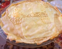 Lasanha simples de frango