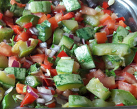 Vinagrete de abobrinha