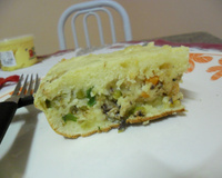 Torta deliciosa de sardinha