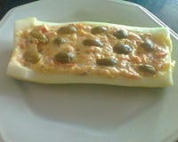 Abobrinha recheada supimpa