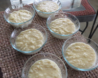 Arroz doce cremoso
