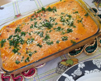 Filé de peixe ao forno