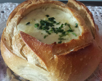 Sopa creme de palmito