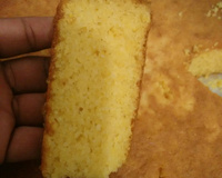 Bolo de fubá cozido