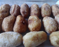 Bolinho de carne e batata