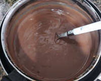 Mingau de chocolate