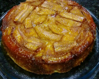 Torta de banana caramelizada diferente