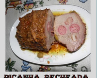 Picanha recheada (fogão e forno )