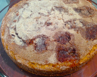 Bolo cuca de banana especial da tarde