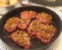 Linguiça temperada no forno