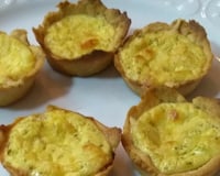 Quiche queijo Minas