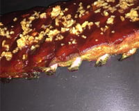 Costelinha de porco ao barbecue fácil