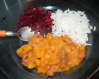 Abóbora com carne seca