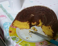Bolo de milho com coco