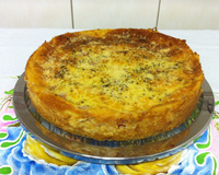 Torta bauru de forno