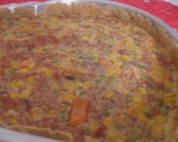 Torta de linguiça fresca