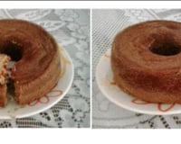 Bolo de banana sem glúten e sem lactose