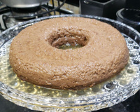 Pudim de chocolate no microondas