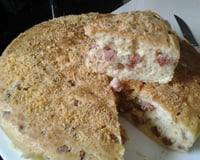 Massa de bolo salgado