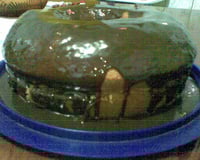 Cobertura de chocolate cremosa